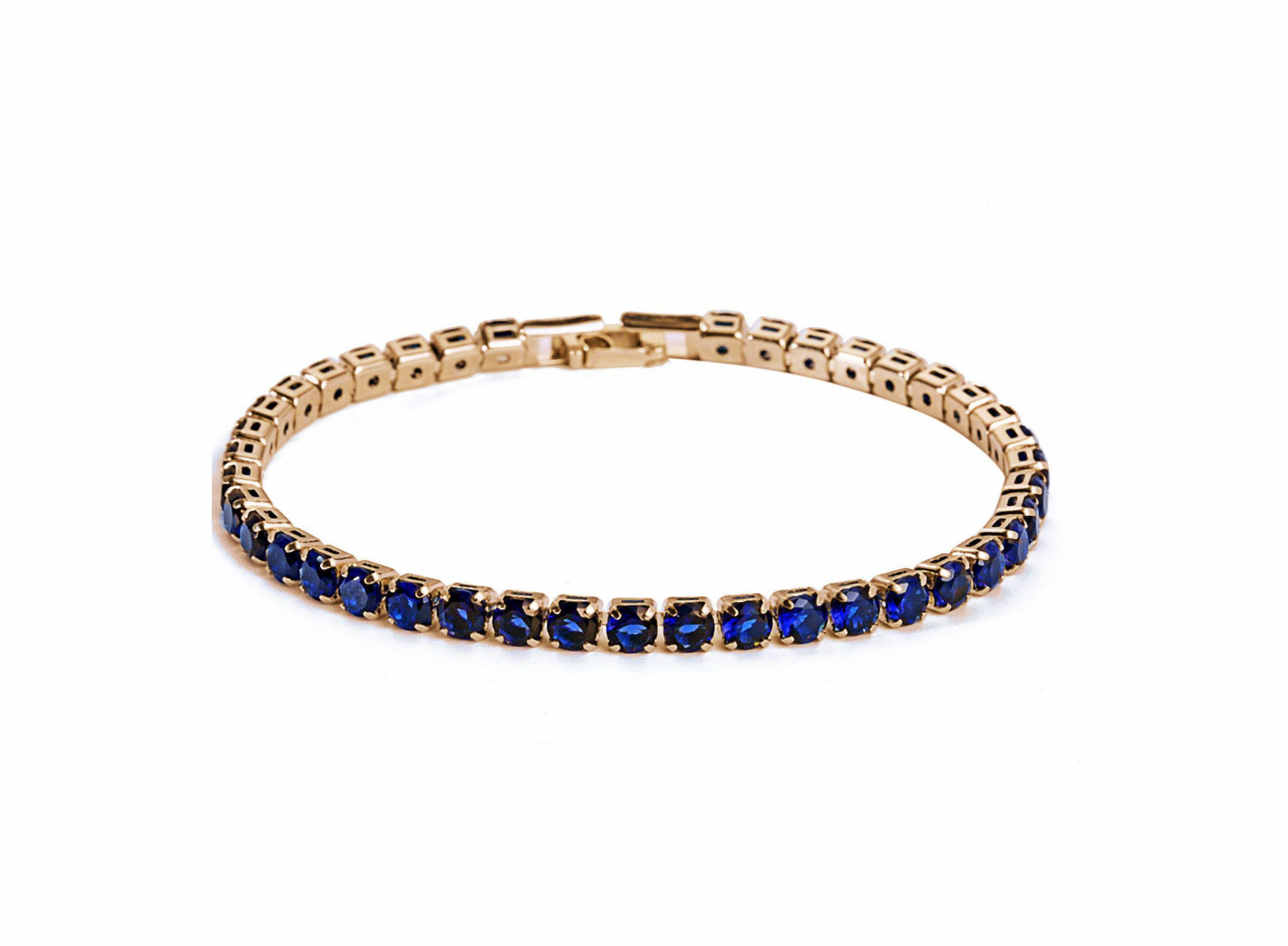 Royal Blue Tennis Bracelet (4mm)