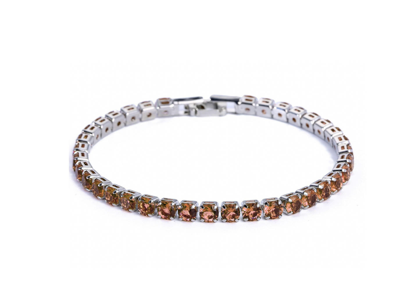 Gemstone Tennis Bracelets (4mm)