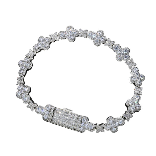 Bubble Cross Bracelet