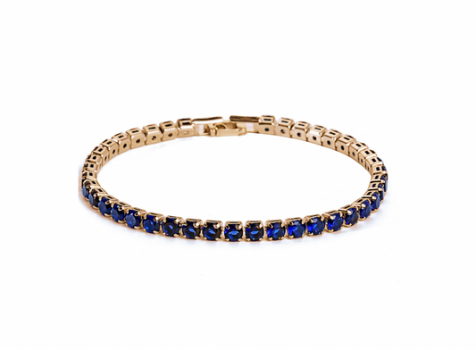 Royal Blue Tennis Bracelet (4mm)