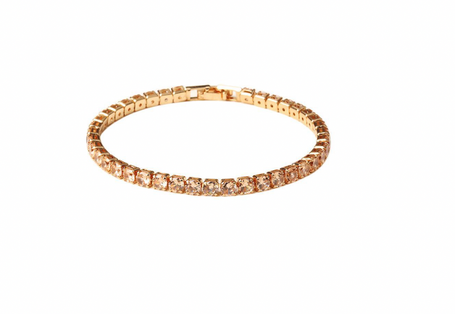 Champagne Tennis Bracelet (4mm)
