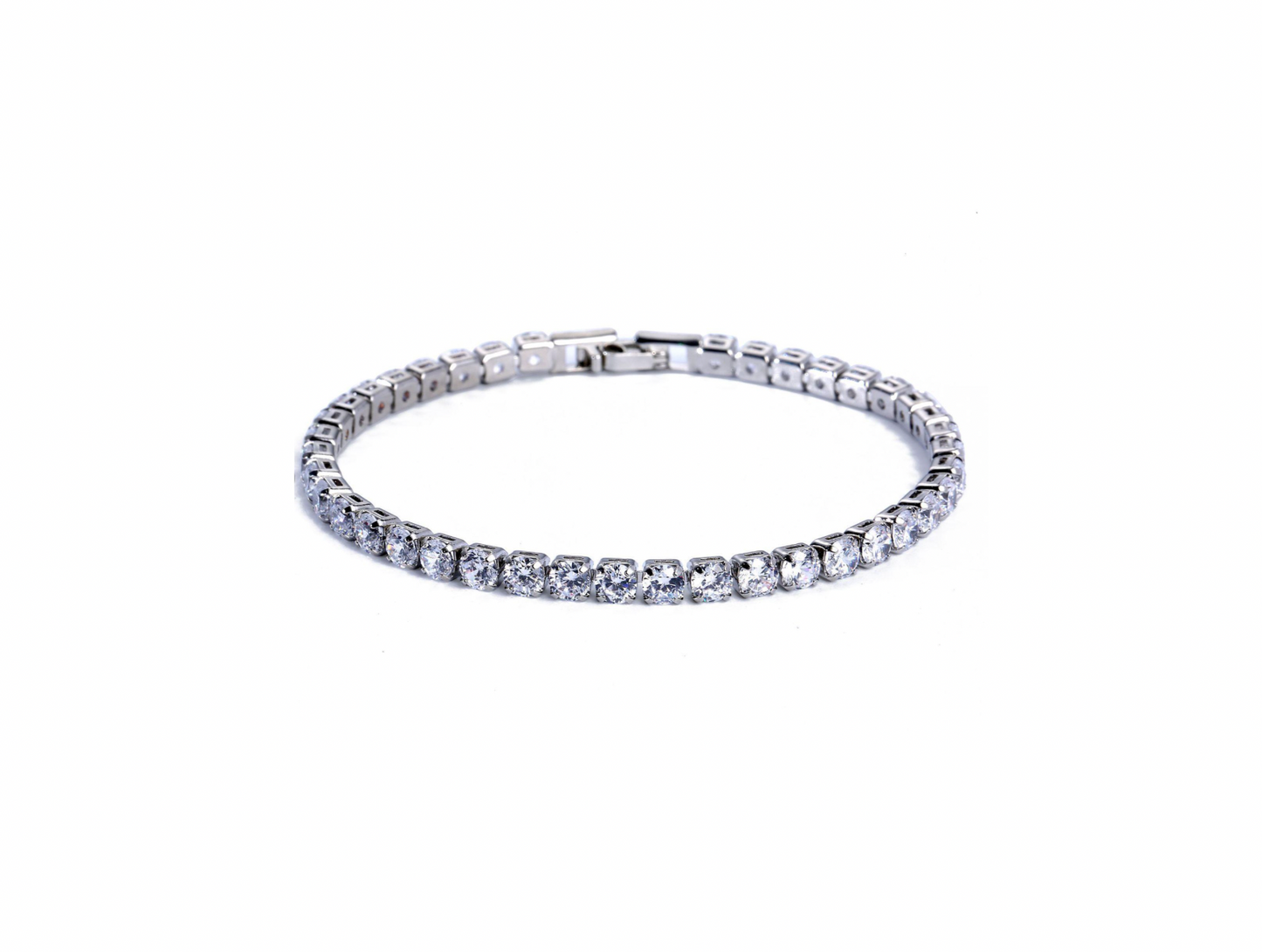 Gemstone Tennis Bracelets (4mm)