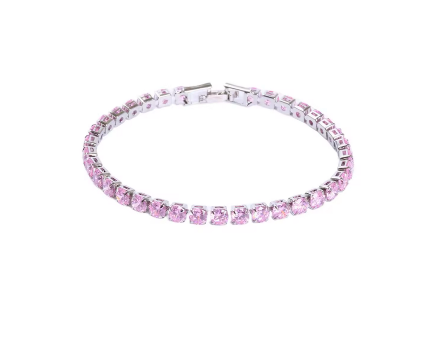 Gemstone Tennis Bracelets (4mm)